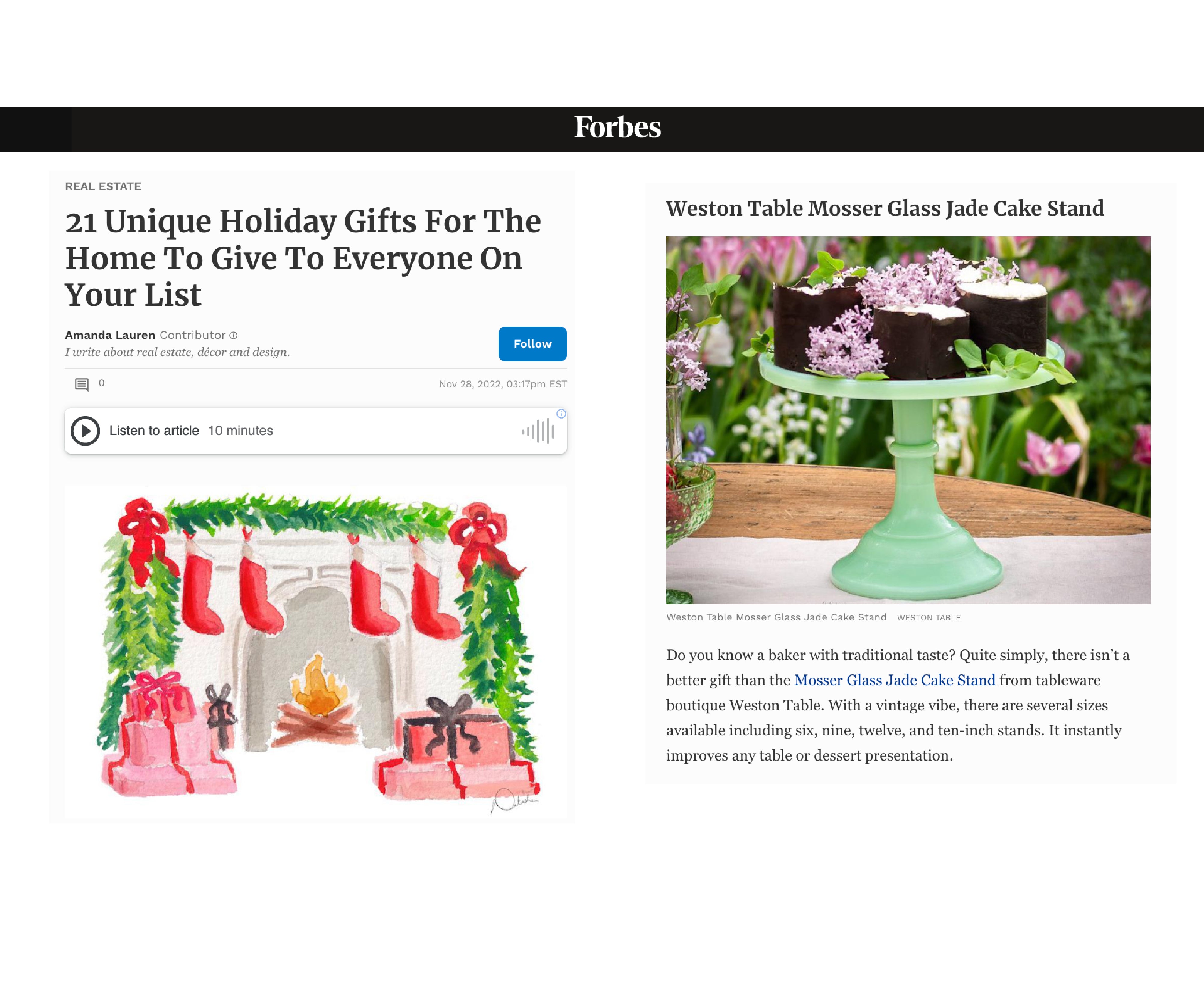 Forbes 21 Unique Holiday Gifts For The Home To Give To Everyone On Yo