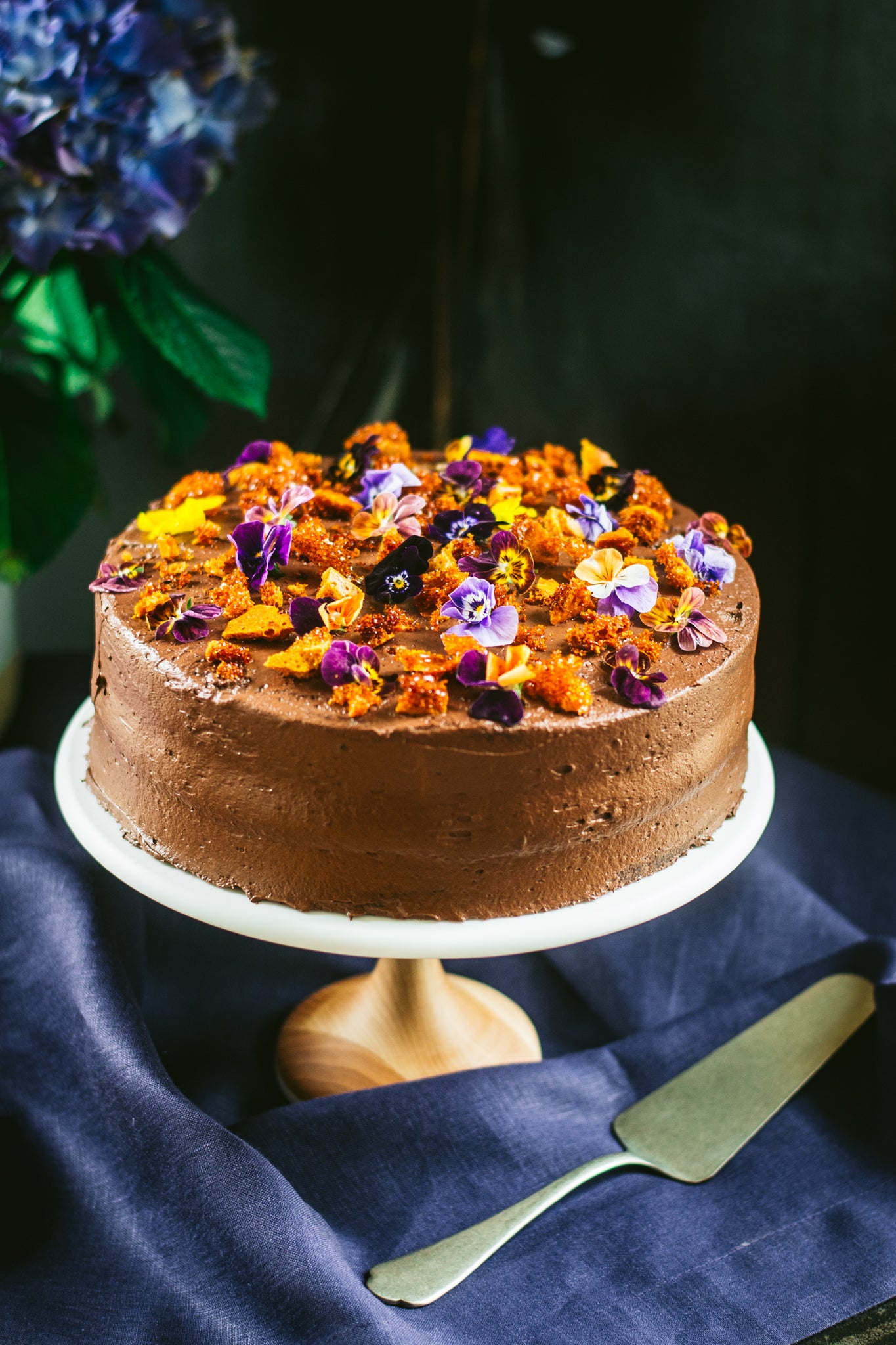 Honeycomb Chocolate Cake | Weston Table