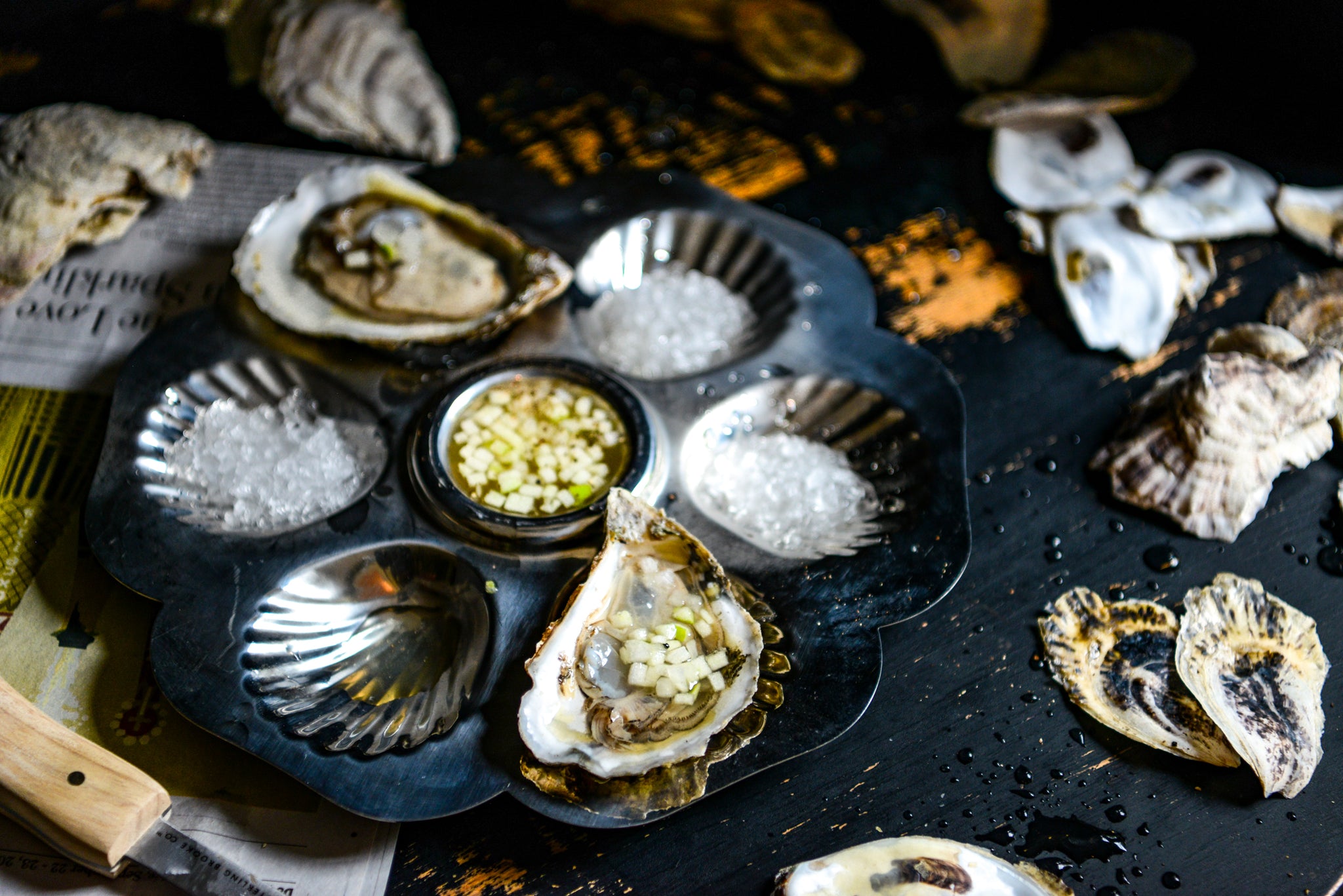 Sparkling Oyster Mignonette | Weston Table