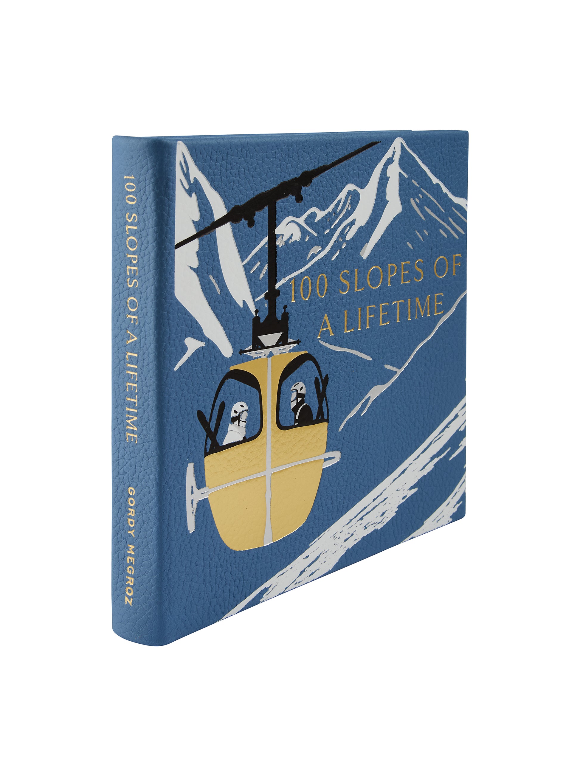 100 Slopes of a Lifetime Leather Bound Edition Weston Table