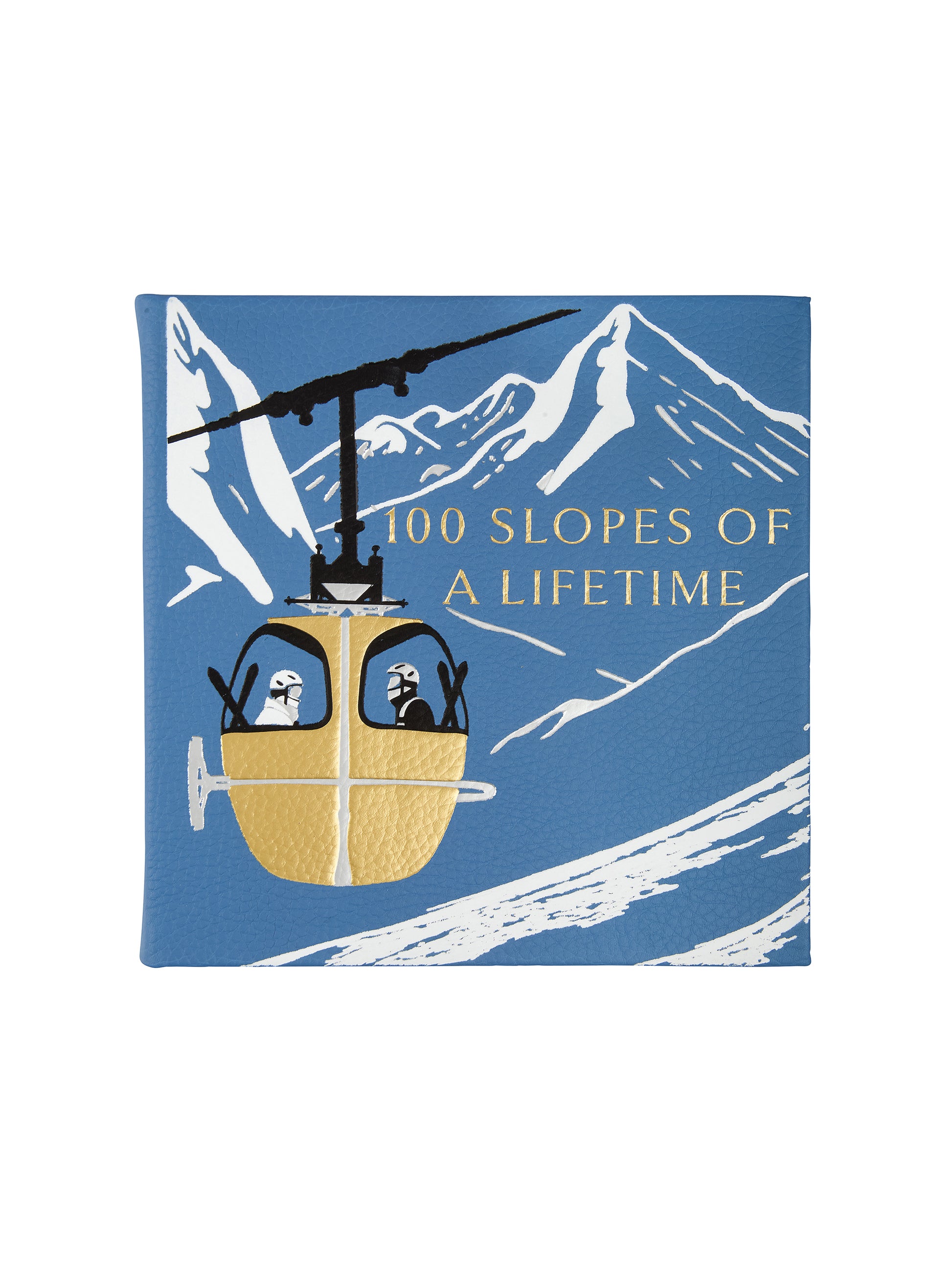 100 Slopes of a Lifetime Leather Bound Edition Weston Table