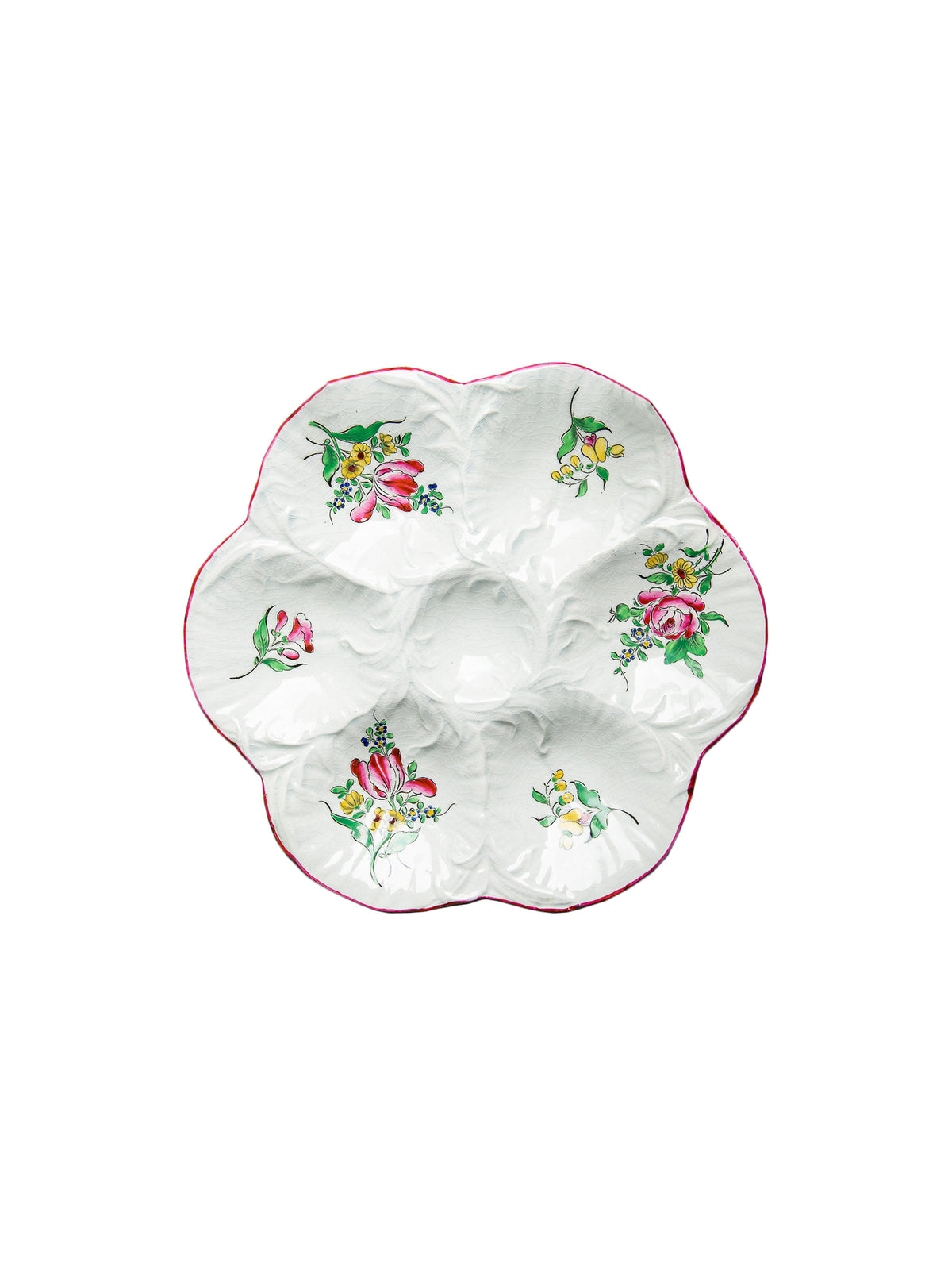 Vintage 1920s Keller & Guerin Old Strasbourg Oyster Plate Weston Table