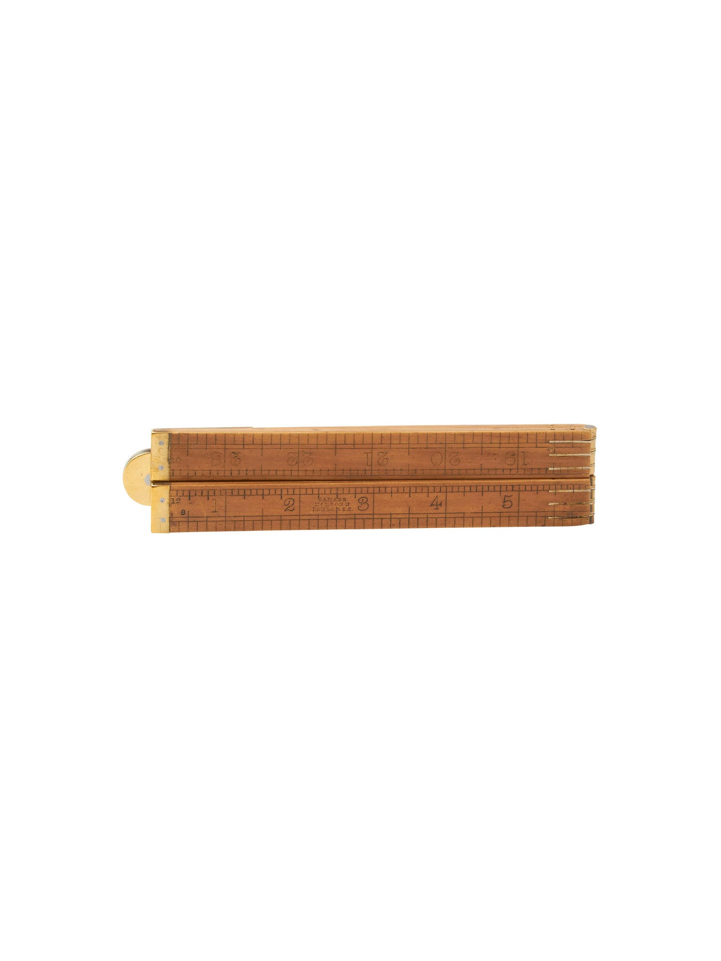 Vintage 1950s Folding Wooden Ruler Weston Table