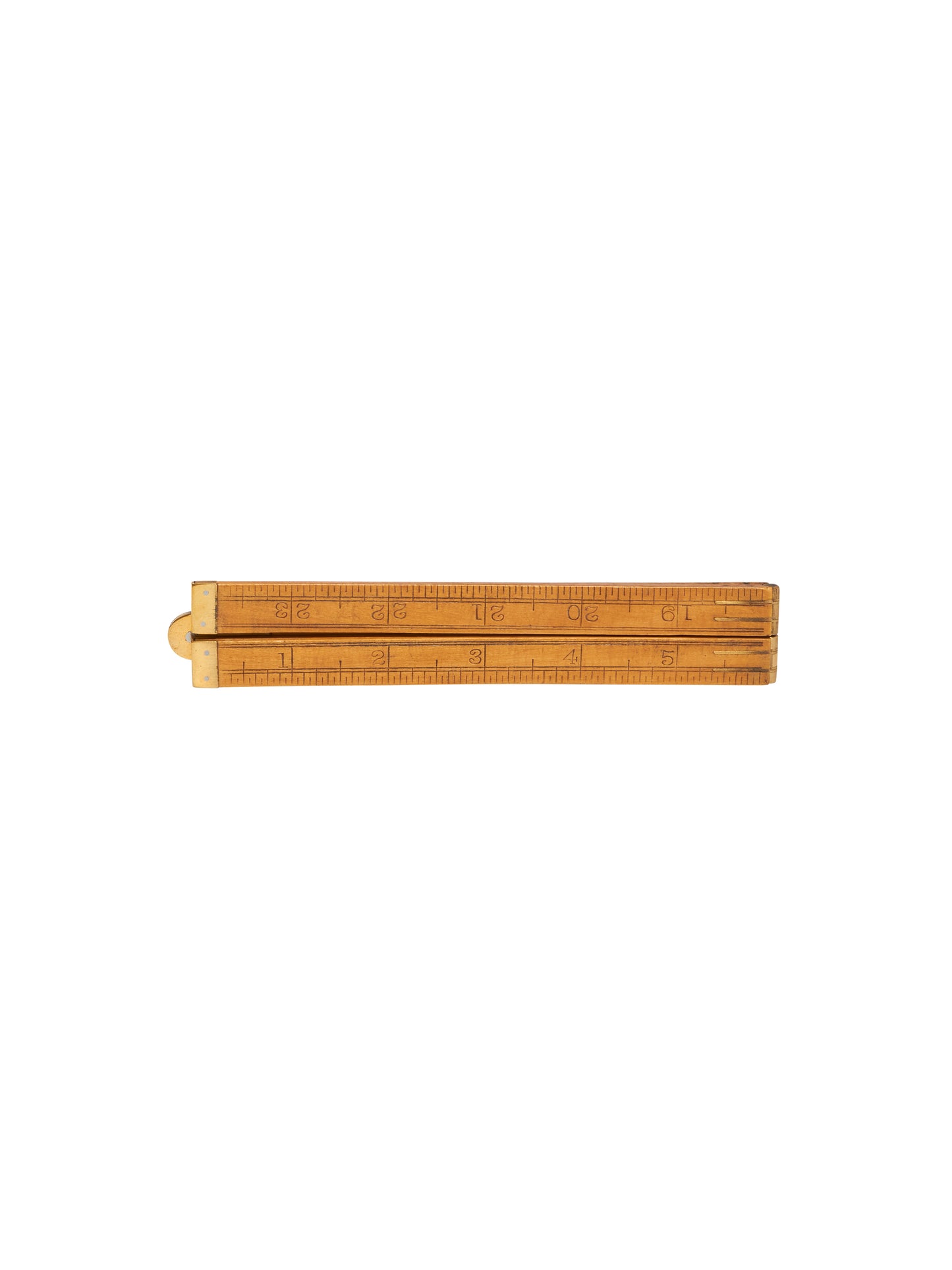 Vintage 1950s Folding Wooden Ruler Weston Table
