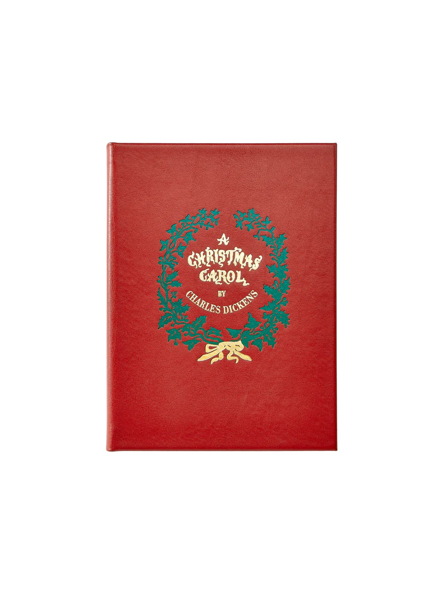 A Christmas Carol Leather Bound Edition Weston Table