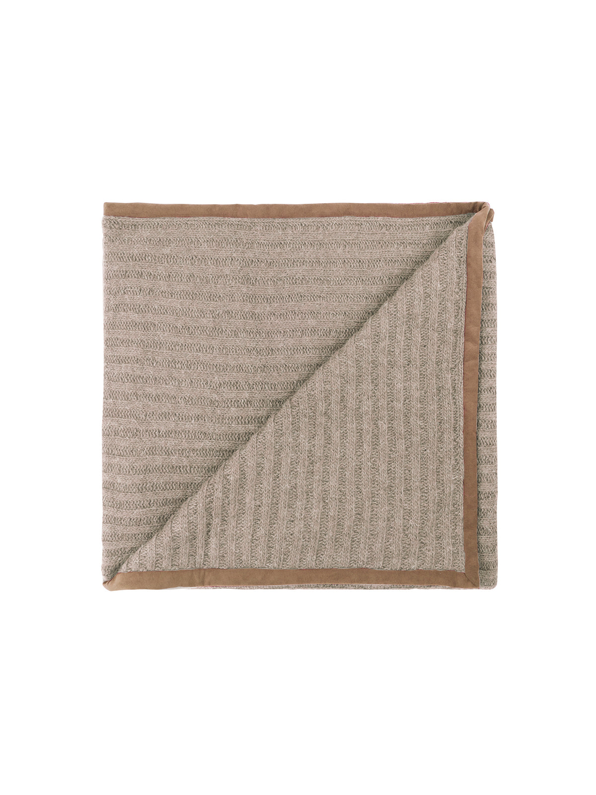 Alicia Adams Alpaca Earth Rib Throw Weston Table