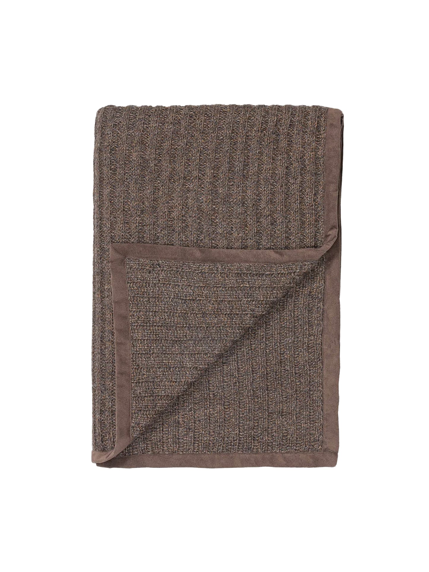Alicia Adams Alpaca Fudge Rib Throw Weston Table