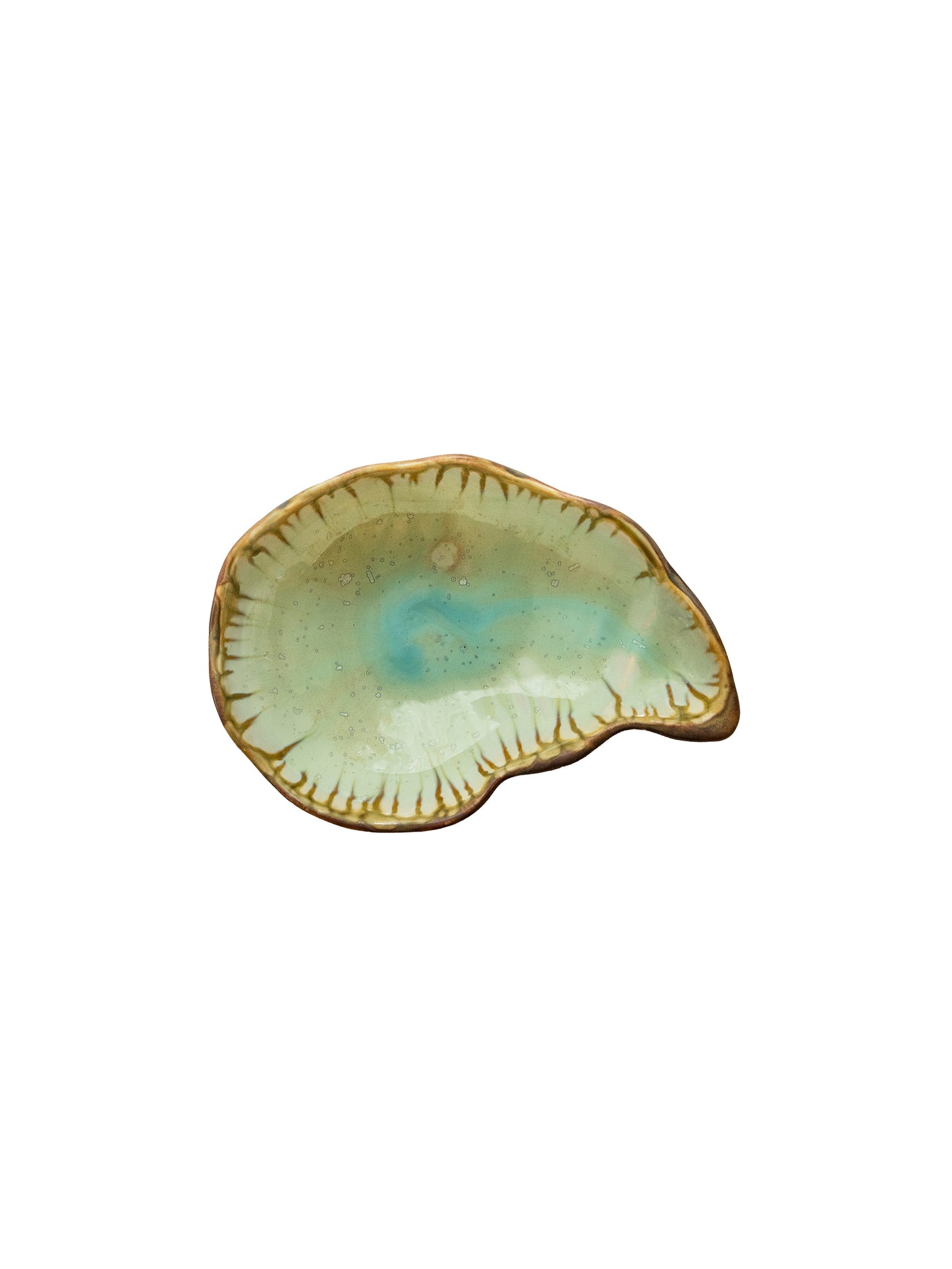 Mint and Tortoise Petite Oyster Bowl Weston Table