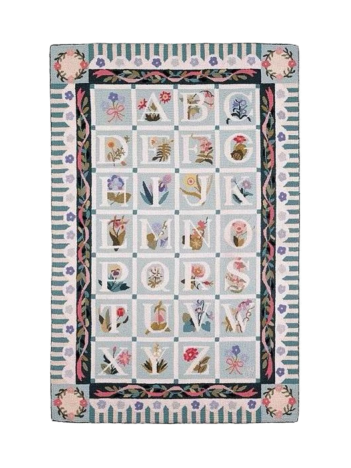 Alphabet Garden Wool Rug Weston Table