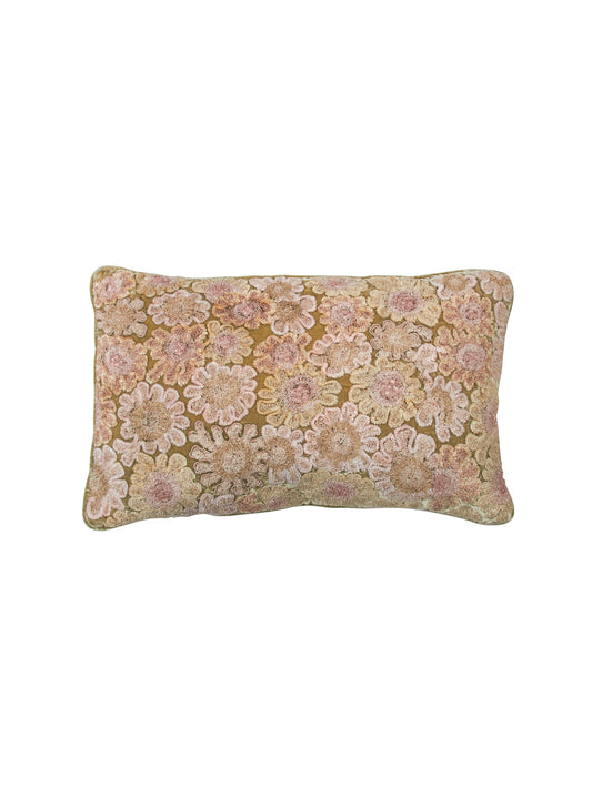 Anke Drechsel Embroidered Anouk Pillow Weston Table