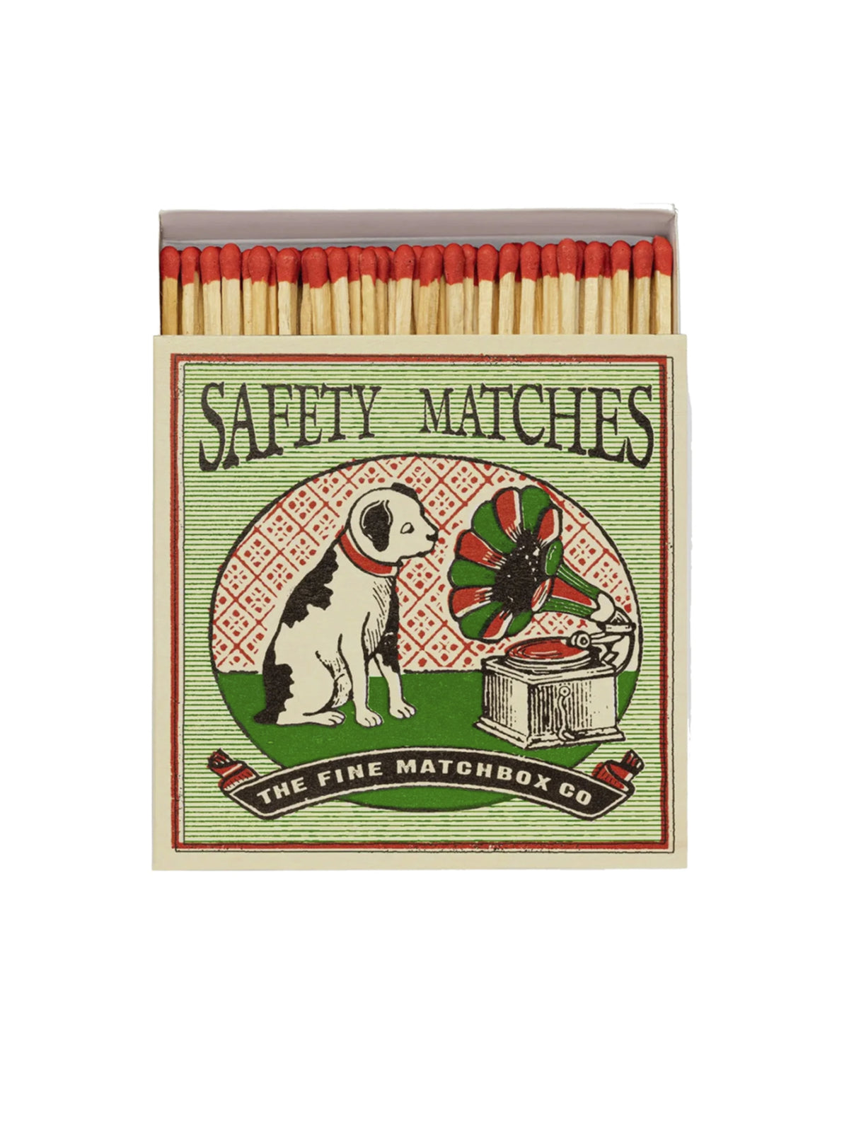 Archivist Gallery Dog and Gramaphone Matchbox Weston Table SP
