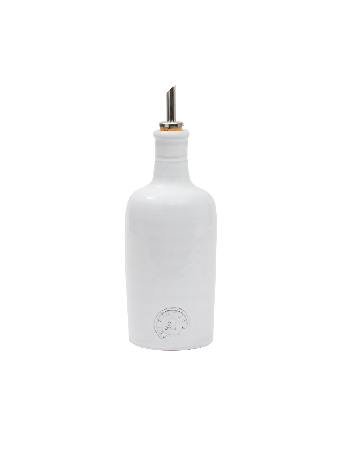 Arte Italica Bella Bianca Olive Oil Bottle Weston Table