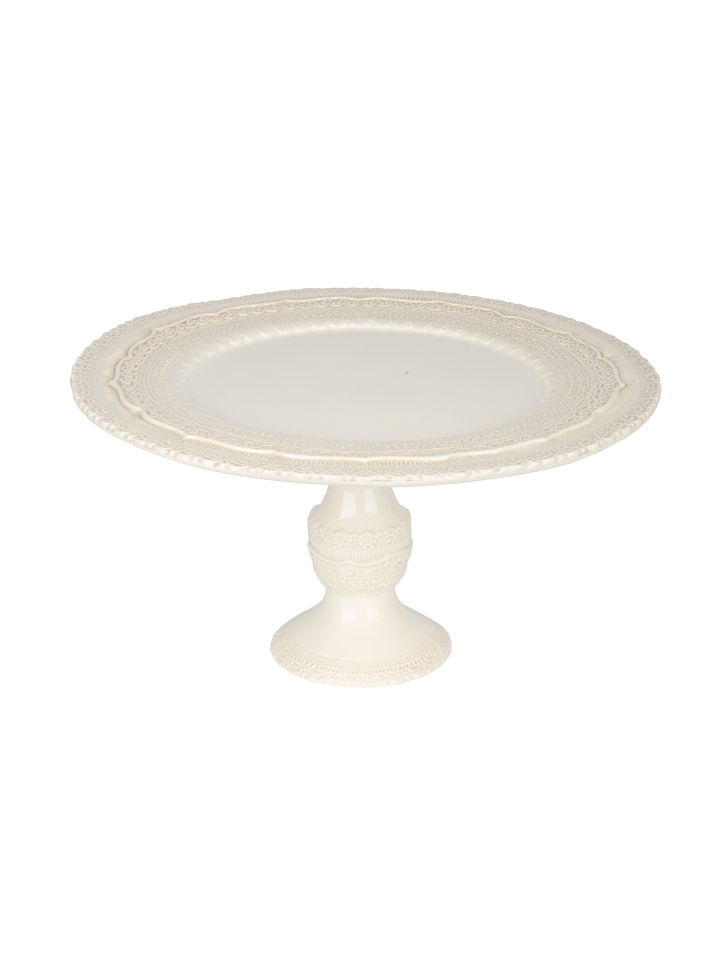 Arte Italica Finezza Large Cream Cake Stand Weston Table