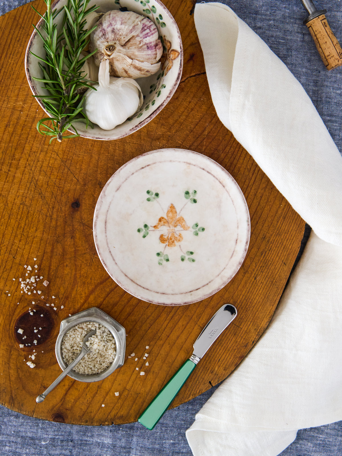 Arte Italica Medici Canape Plate Weston Table