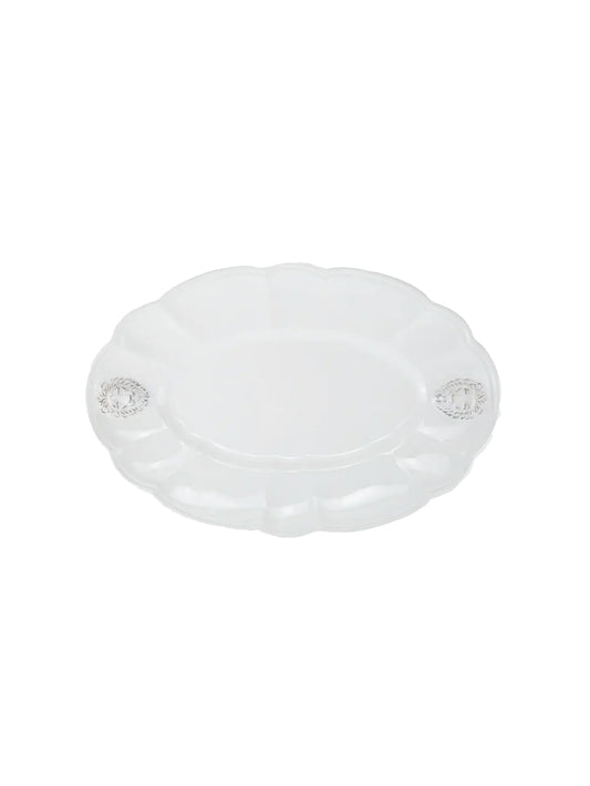 Arte Italica Renaissance Leone Oval Scalloped Platter Weston Table