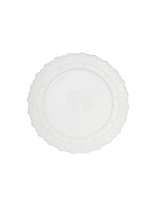 Arte Italica Renaissance White Dinner Plate Weston Table