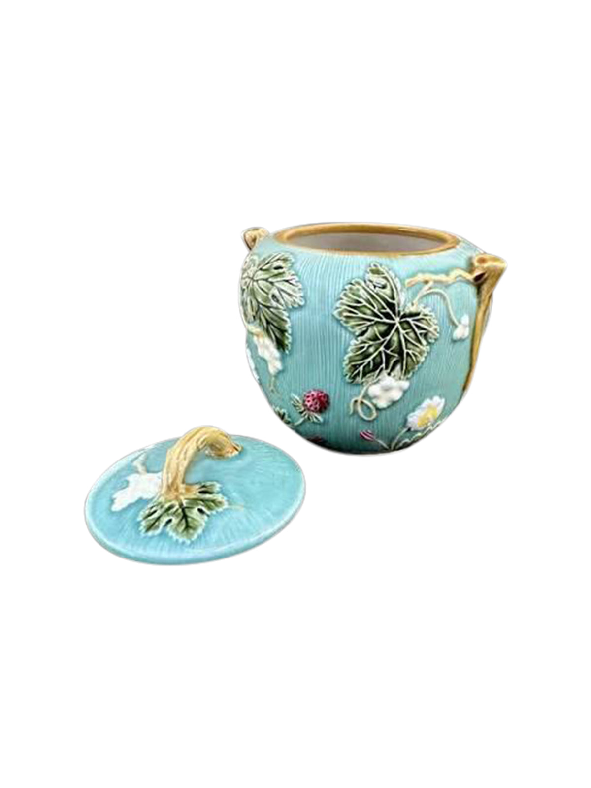 Au Bain Marie Paris George Sand Turquoise Sugar Pot Weston Table