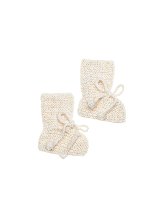 Baby Alpaca Cream Booties Weston Table