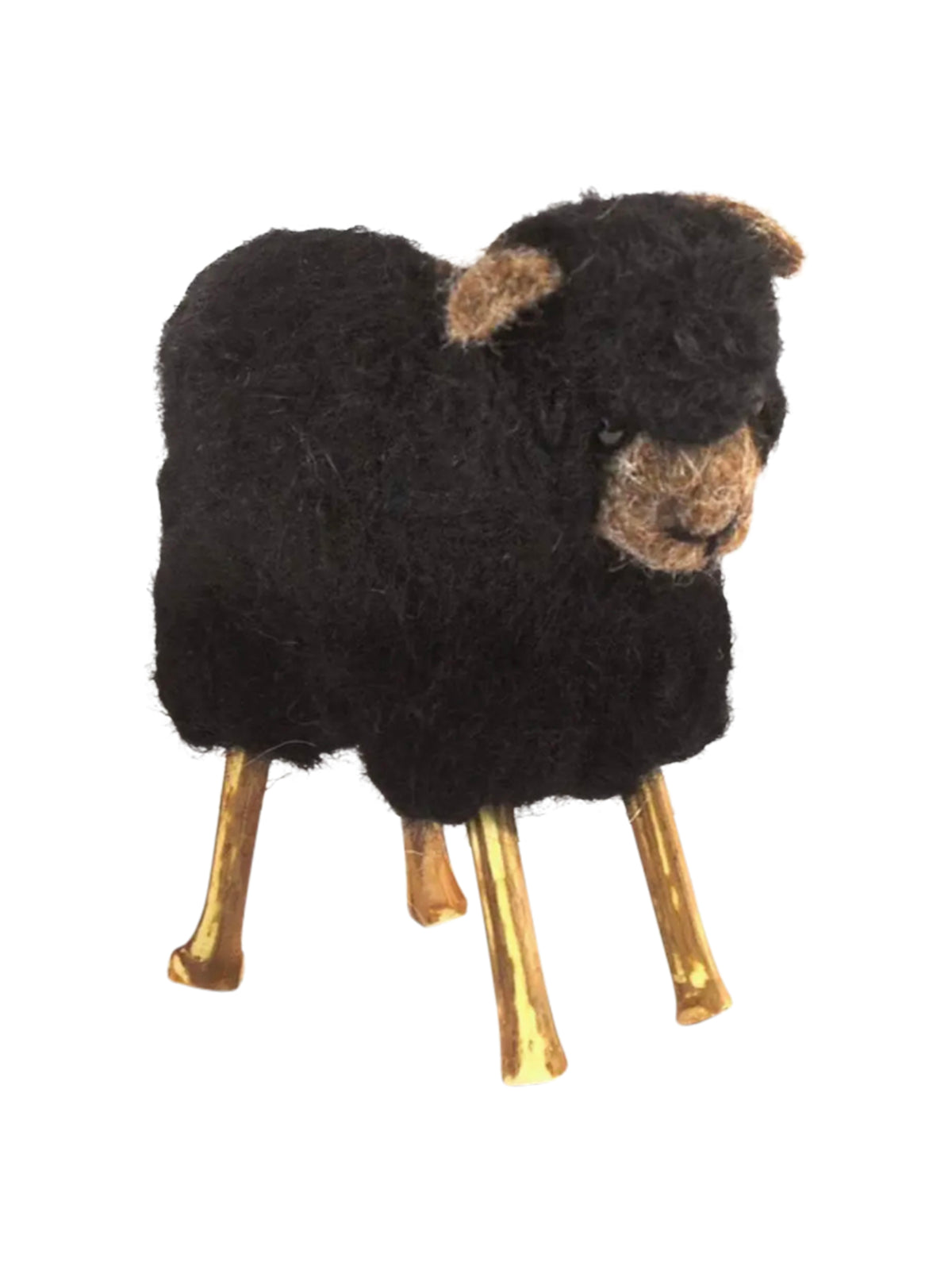 Baby Alpaca Ebony Sheep Weston Table
