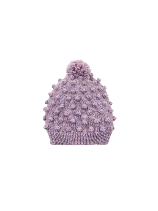 Baby Alpaca Lilac Popcorn Hat Weston Table