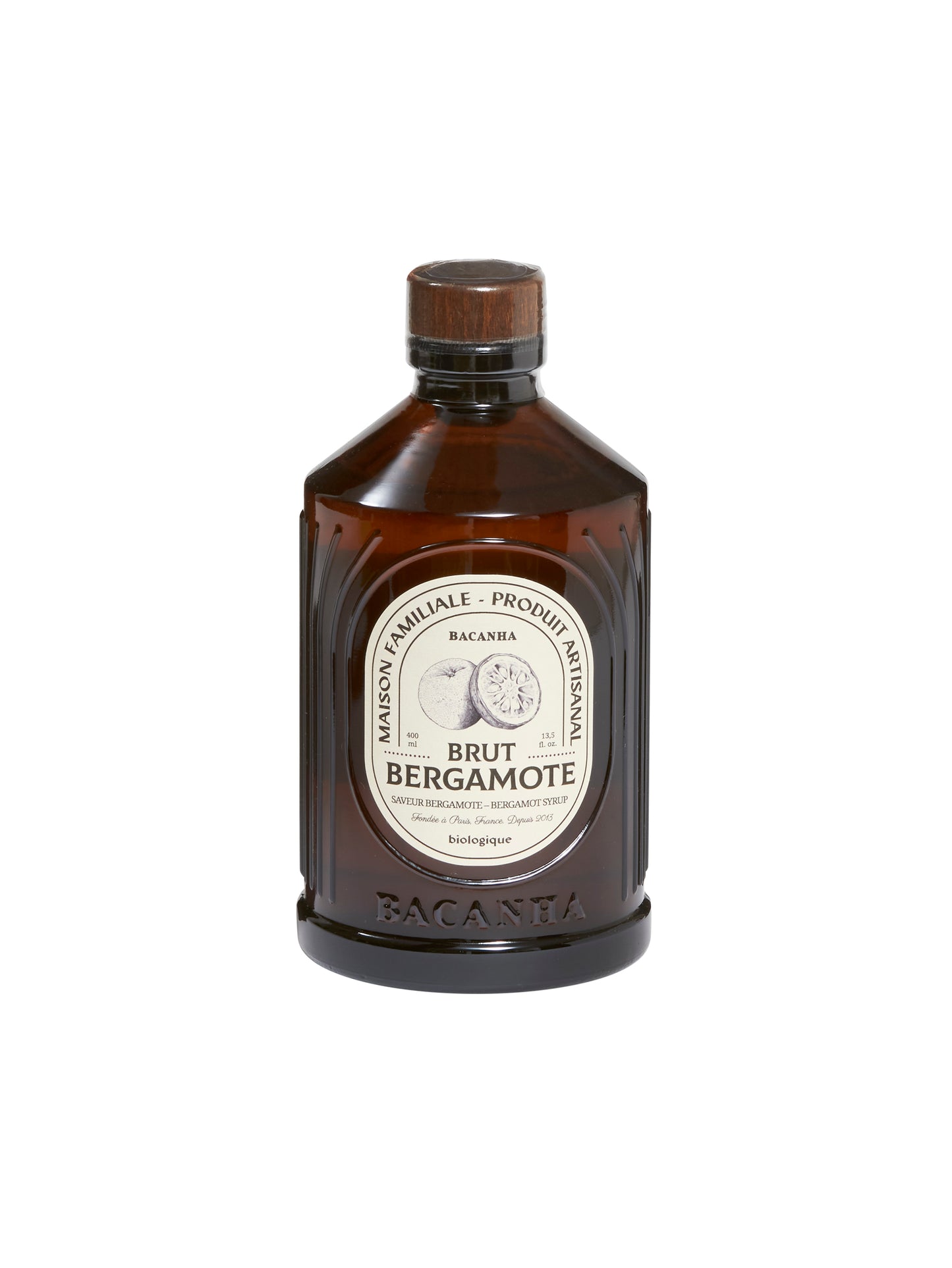 Bacanha Organic Raw Bergamot Syrup Weston Table