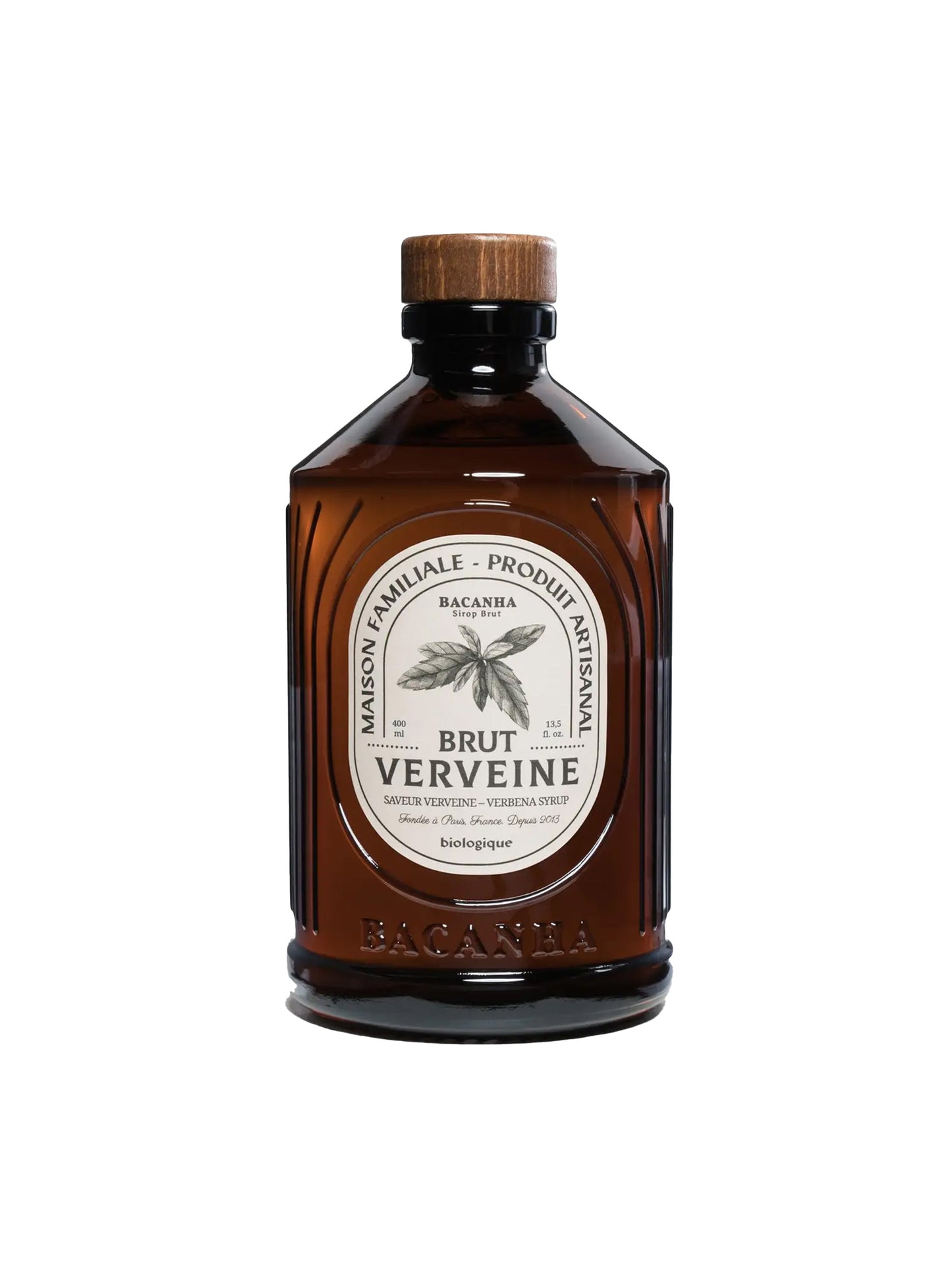 Bacanha Organic Raw Verbena Syrup Weston Table