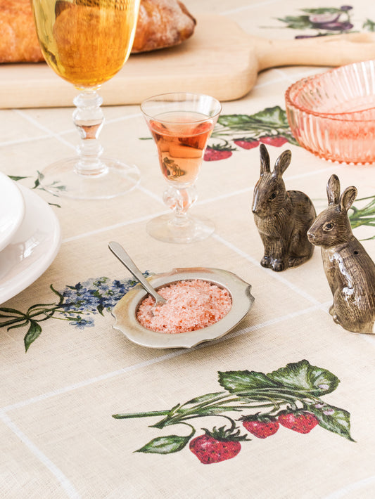 Beehive Handmade Salt Cellar & Spoon Weston Table