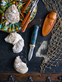 Behring Blue Maple Handled Oyster Knife Weston Table