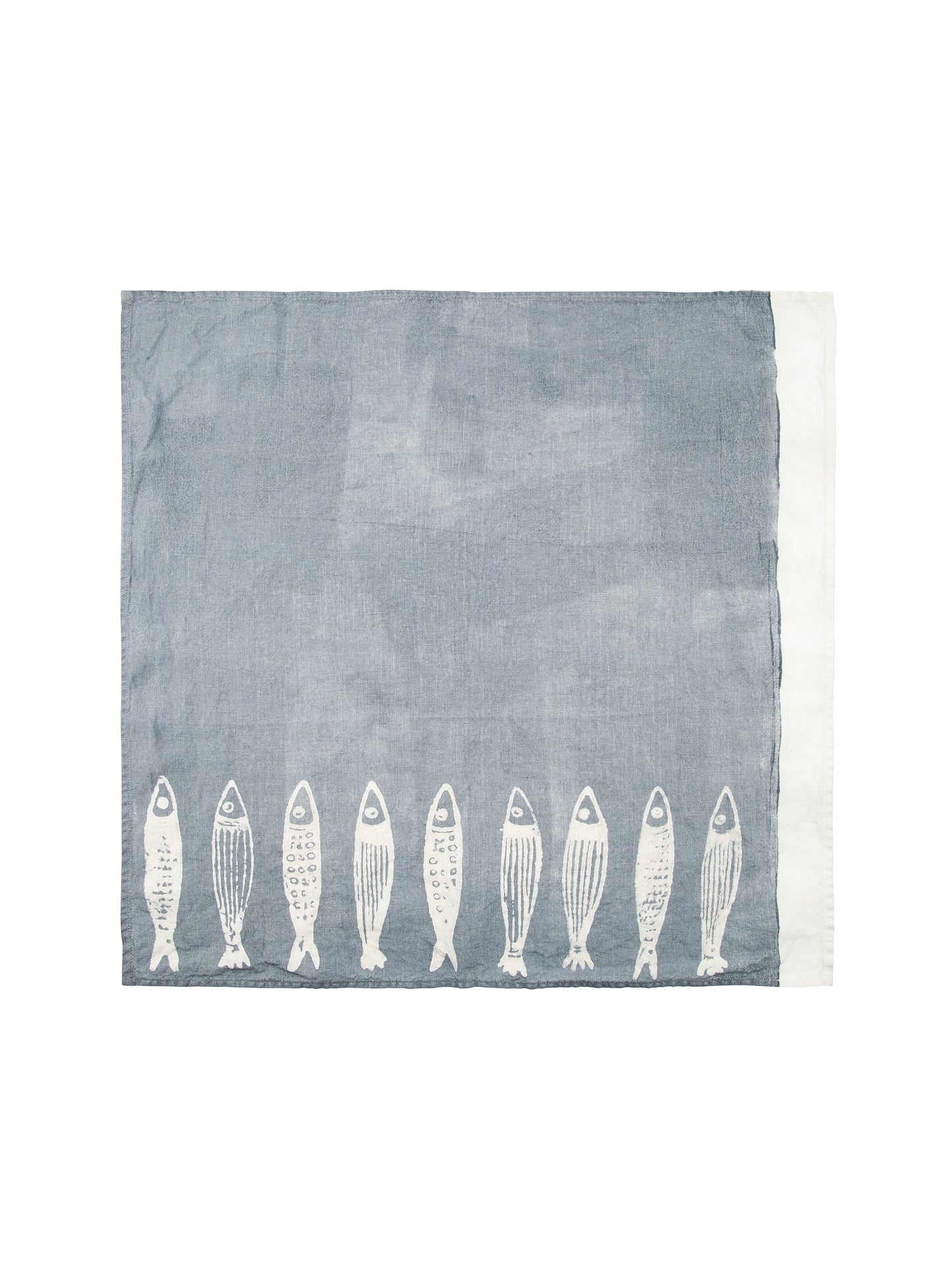 Bertozzi Fish Chambray Linen Collection Weston Table