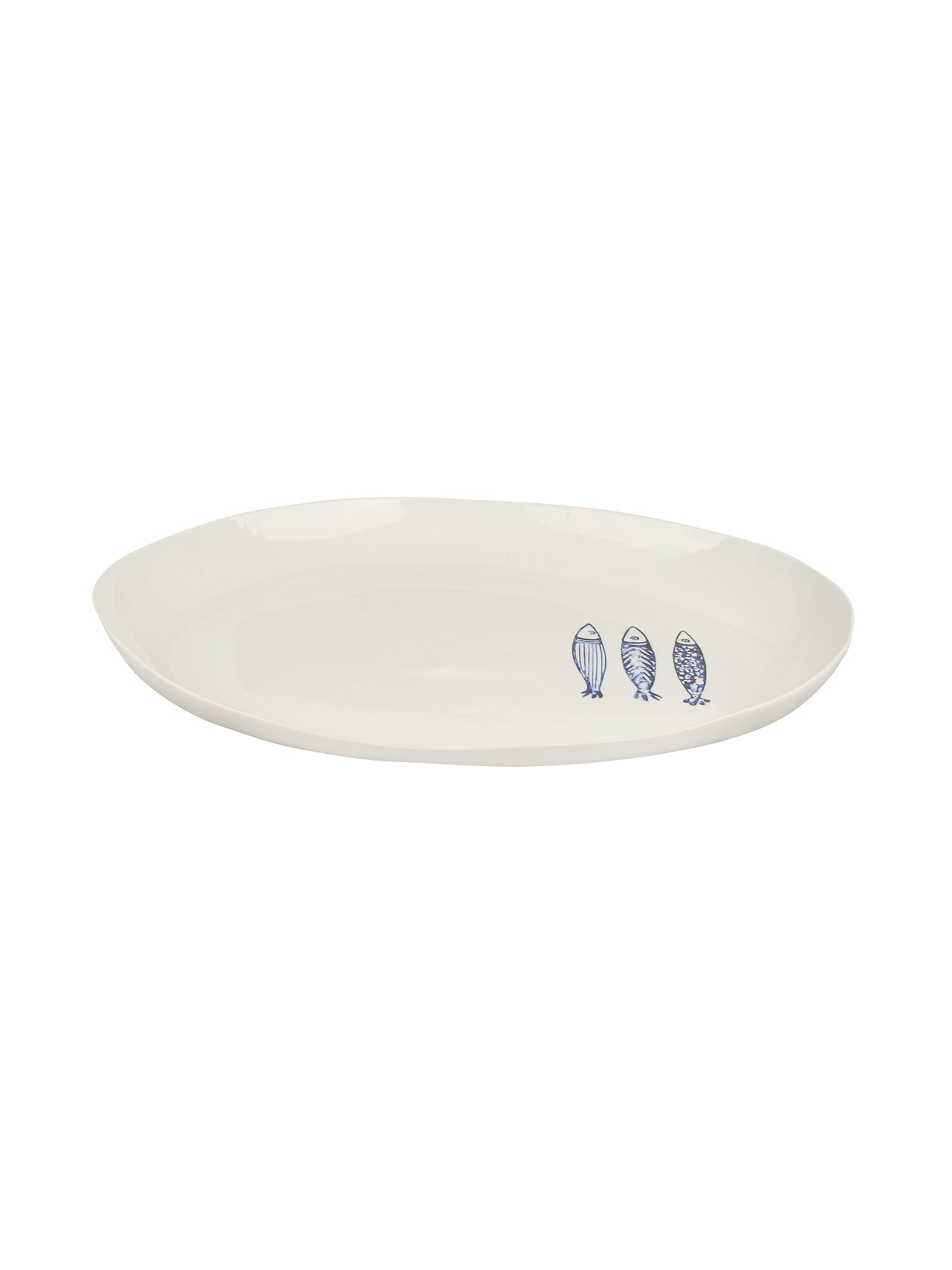 Bertozzi Fish Trio XL Oval Serving Platter Weston Table