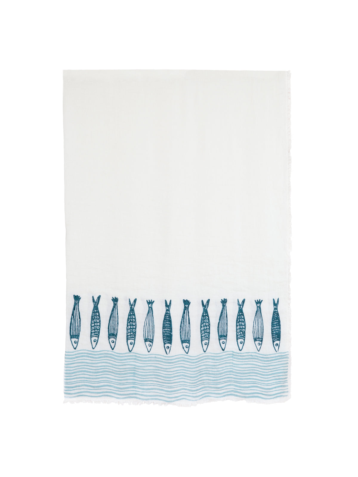 Bertozzi Panarea Wave Linen Throw Weston Table
