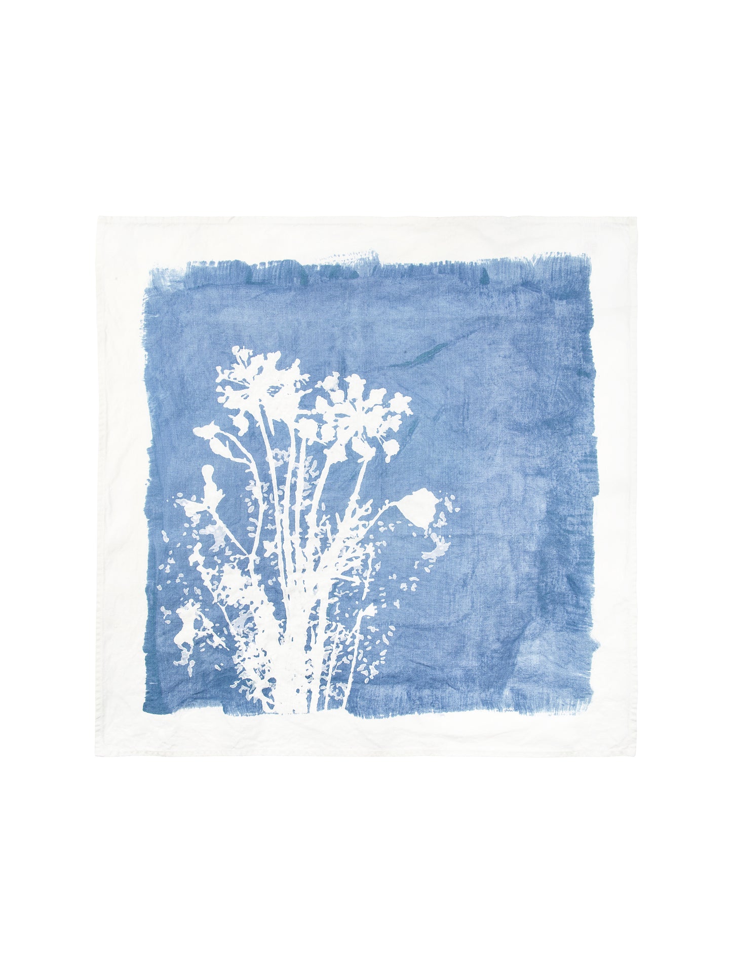 Bertozzi Wildflowers Blue Linen Collection Weston Table