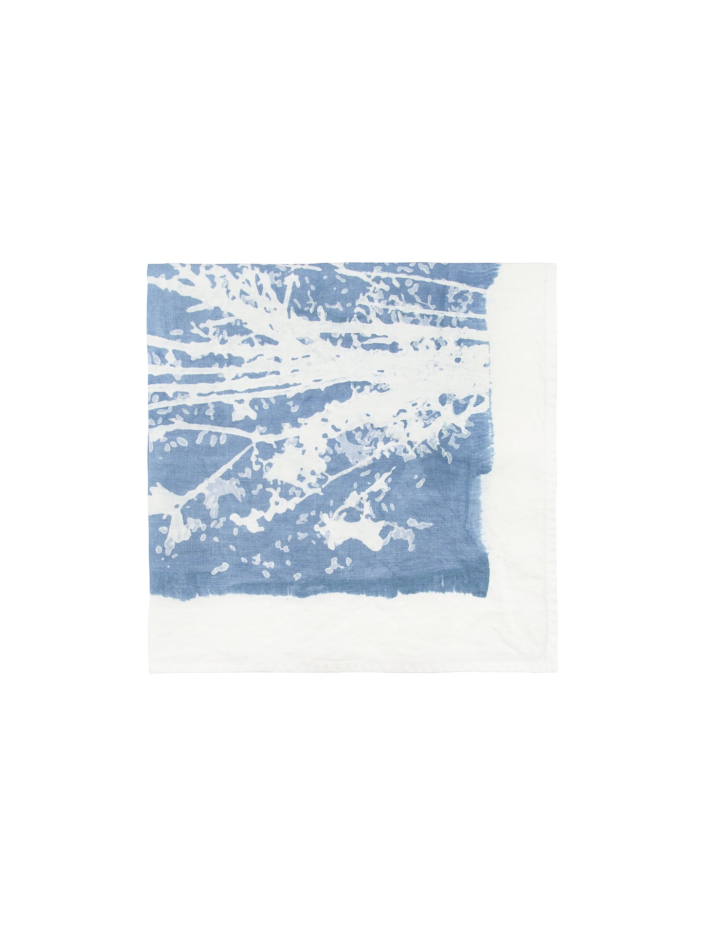 Bertozzi Wildflowers Blue Linen Collection Weston Table