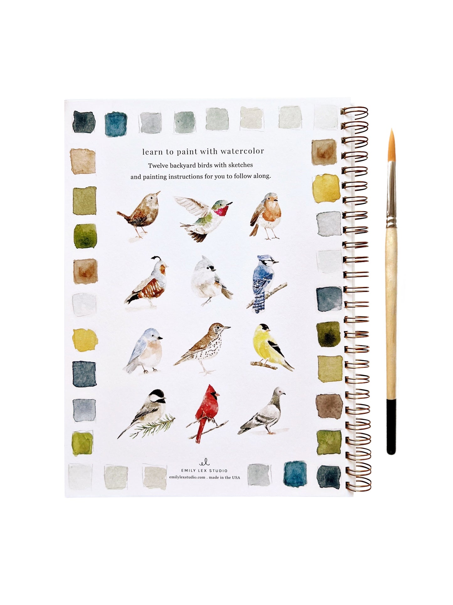 Birds Watercolor Gift Set Weston Table