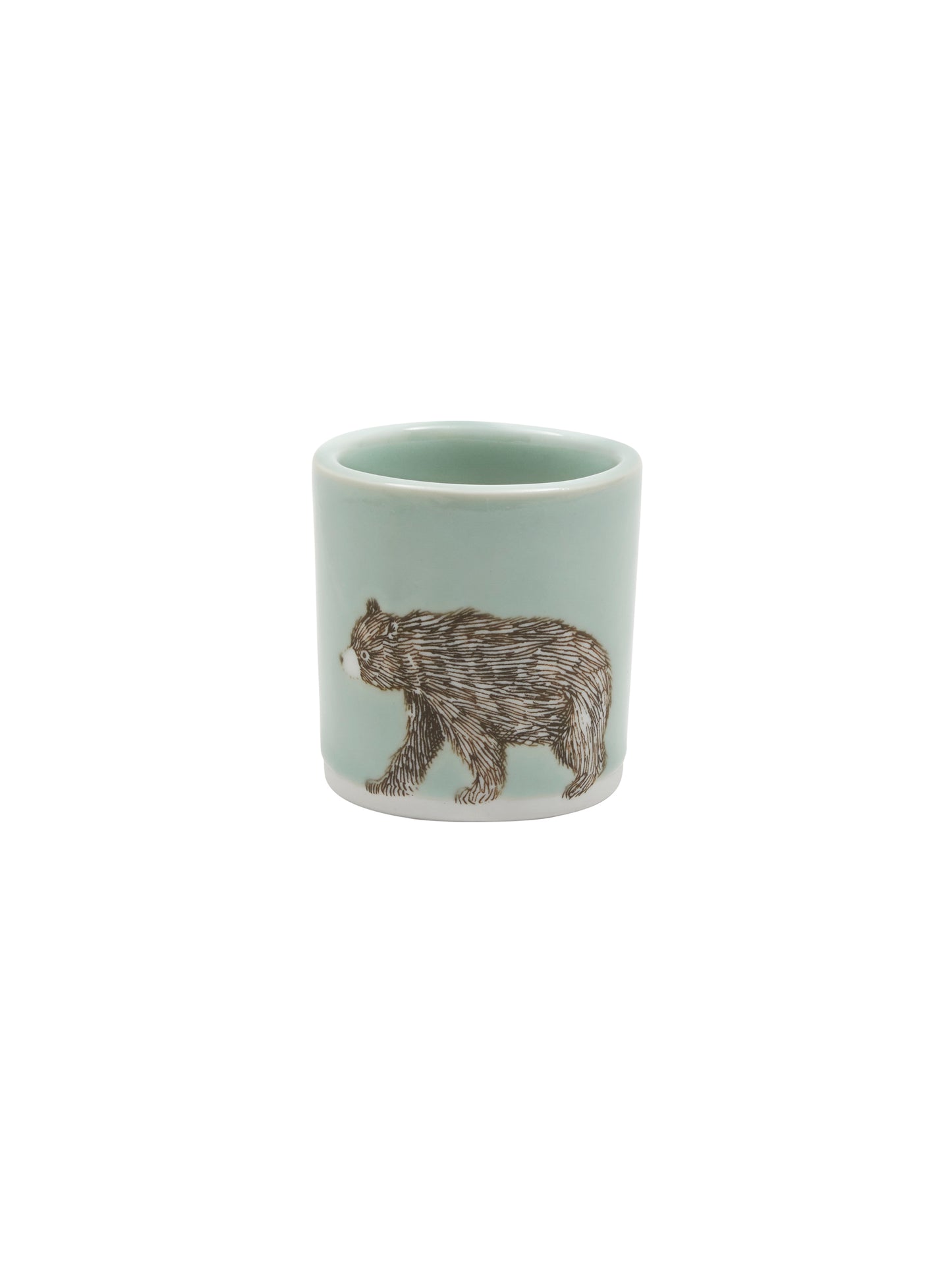 Black Bear Small Cup Celadon Weston Table