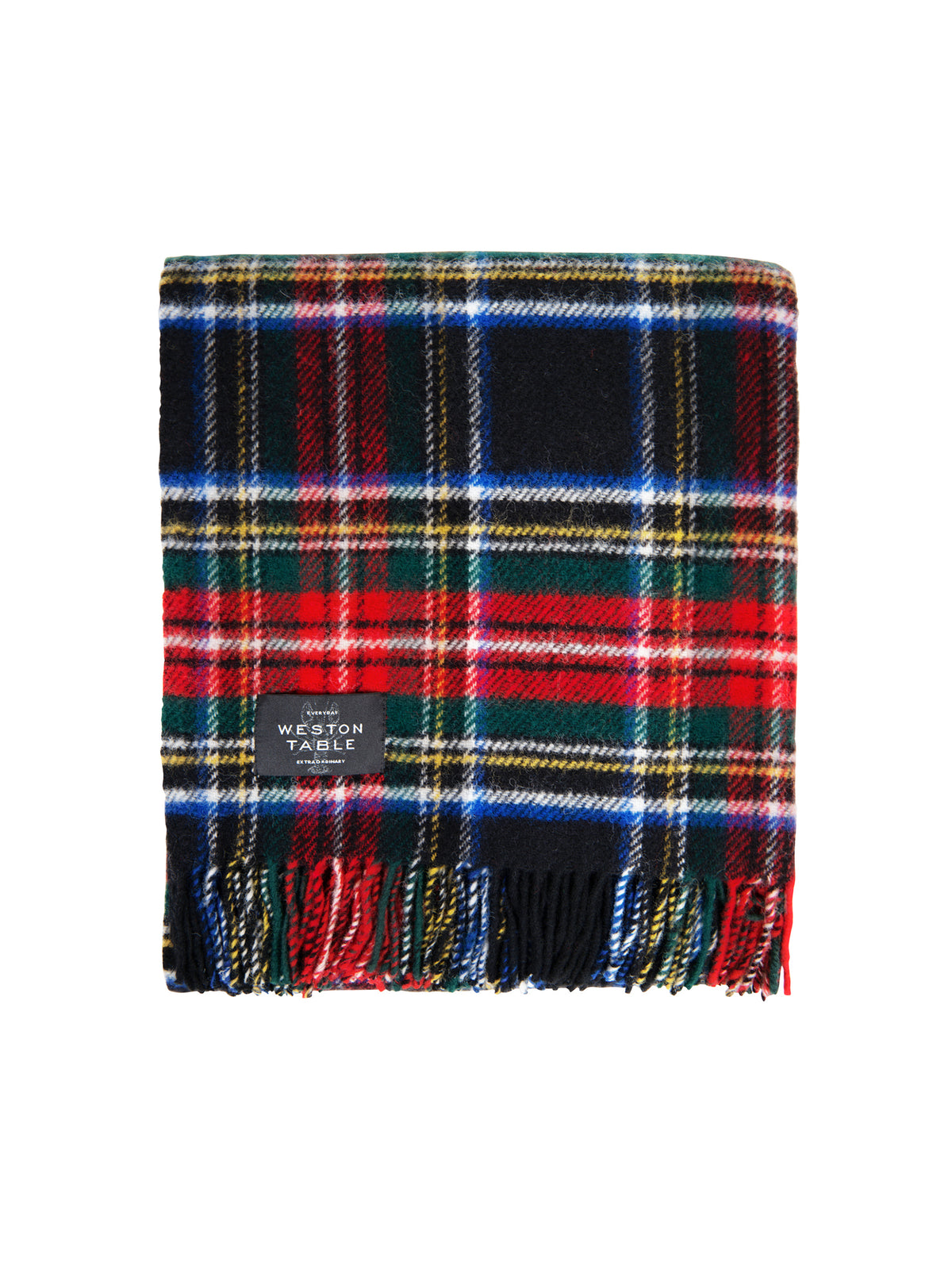Black Stewart Throw Weston Table