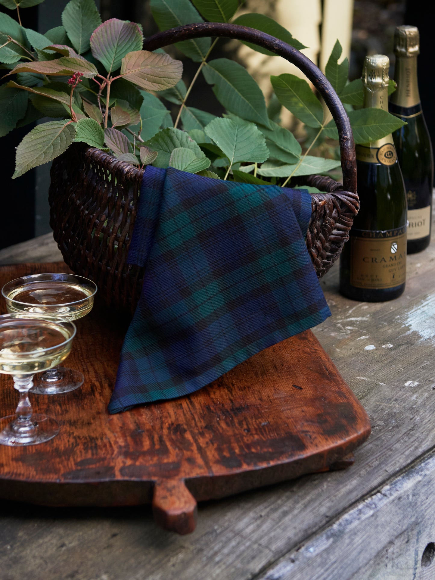 Black Watch Tartan Table Linen Collection Napkins Weston Table