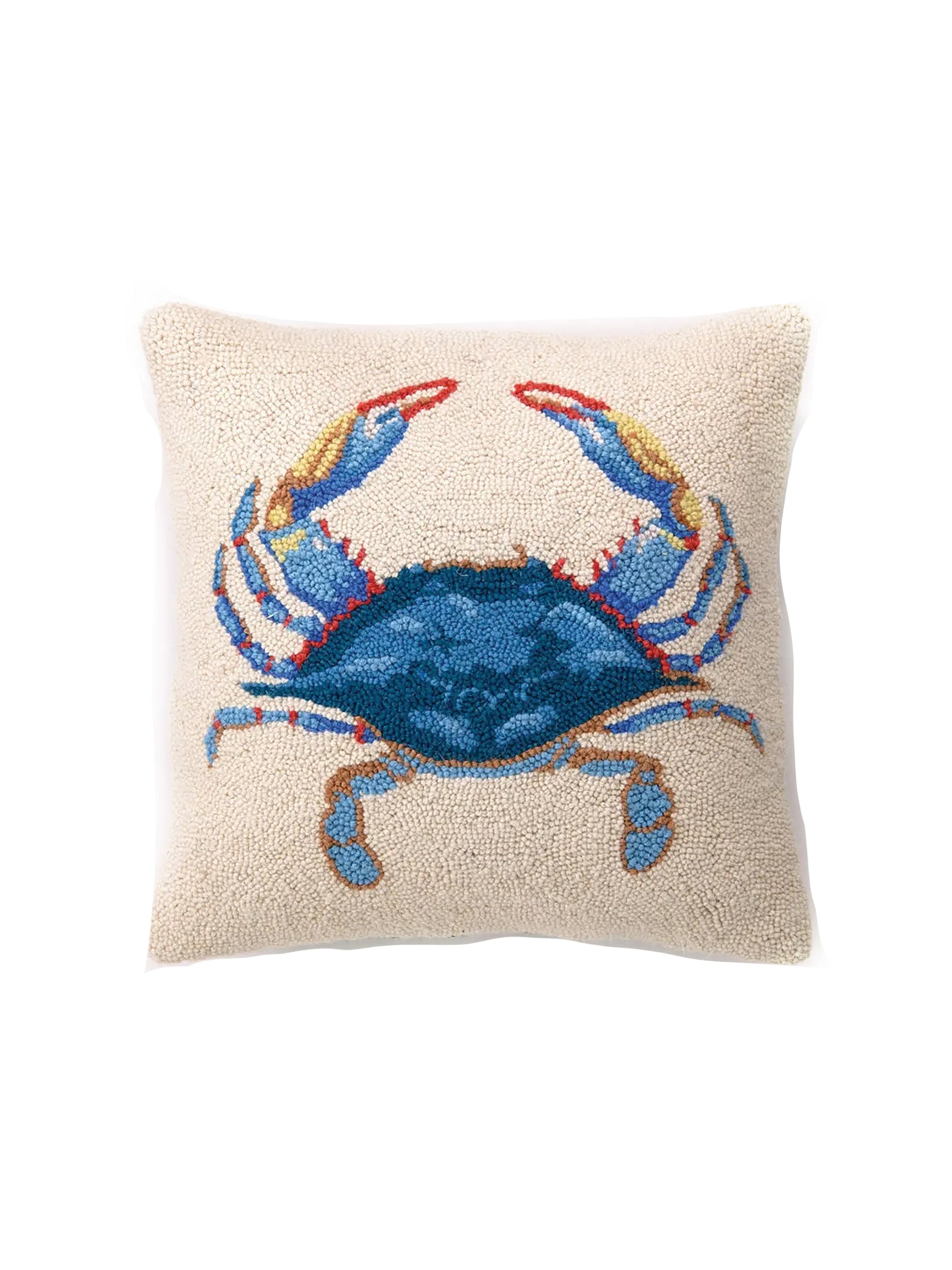 Blue Crab Hook Pillow Weston Table