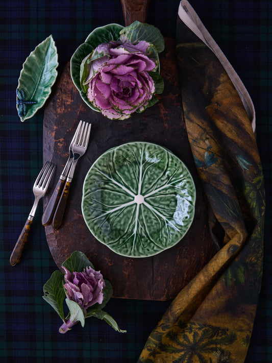 Bordallo Pinheiro Cabbage Salad Plate Weston Table