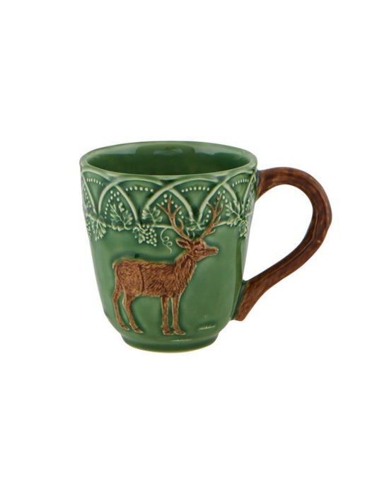 Bordallo Pinheiro Woods Deer Mug Weston Table