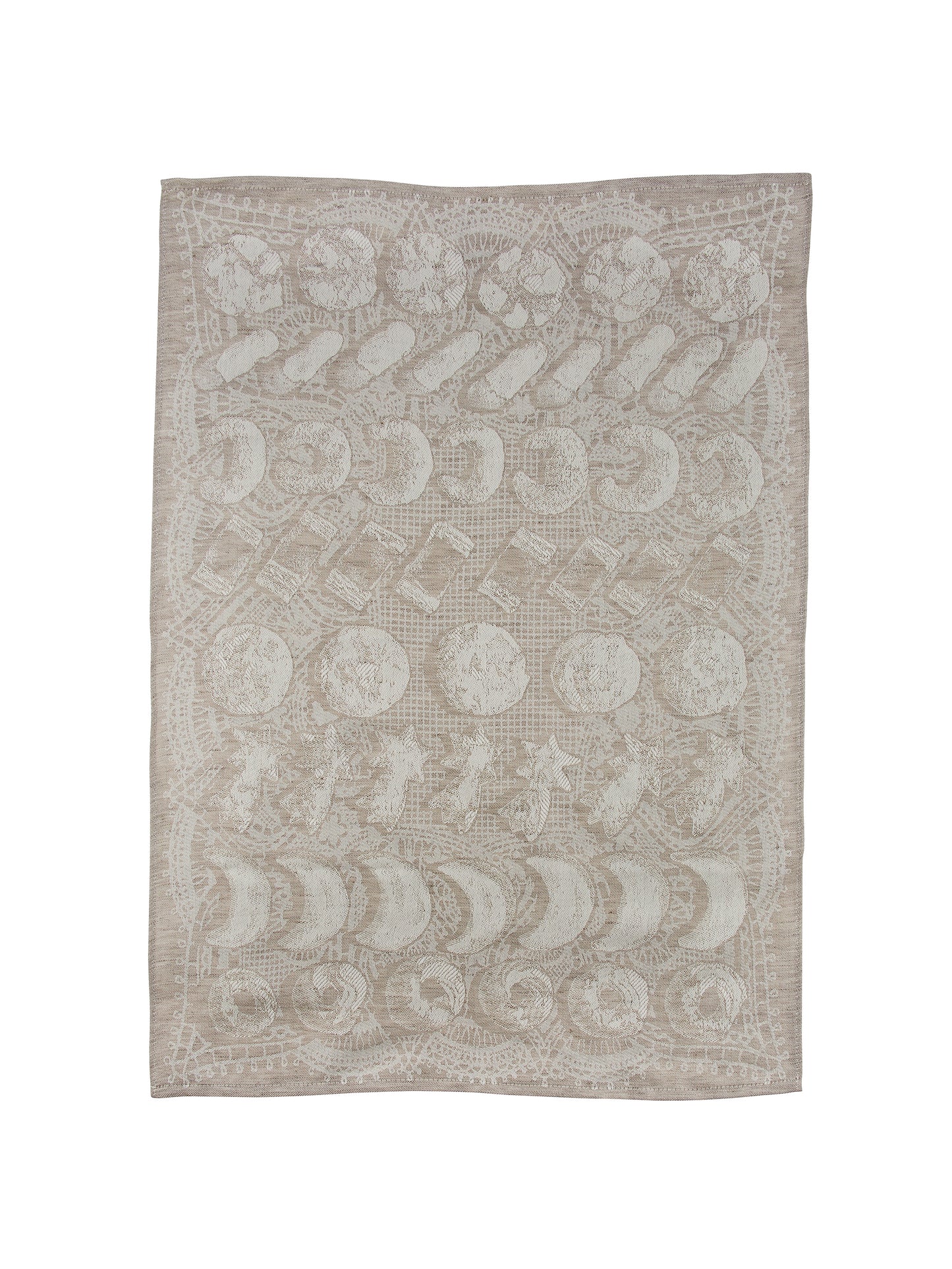 Boulangerie Platinum Linen Kitchen Towel Weston Table