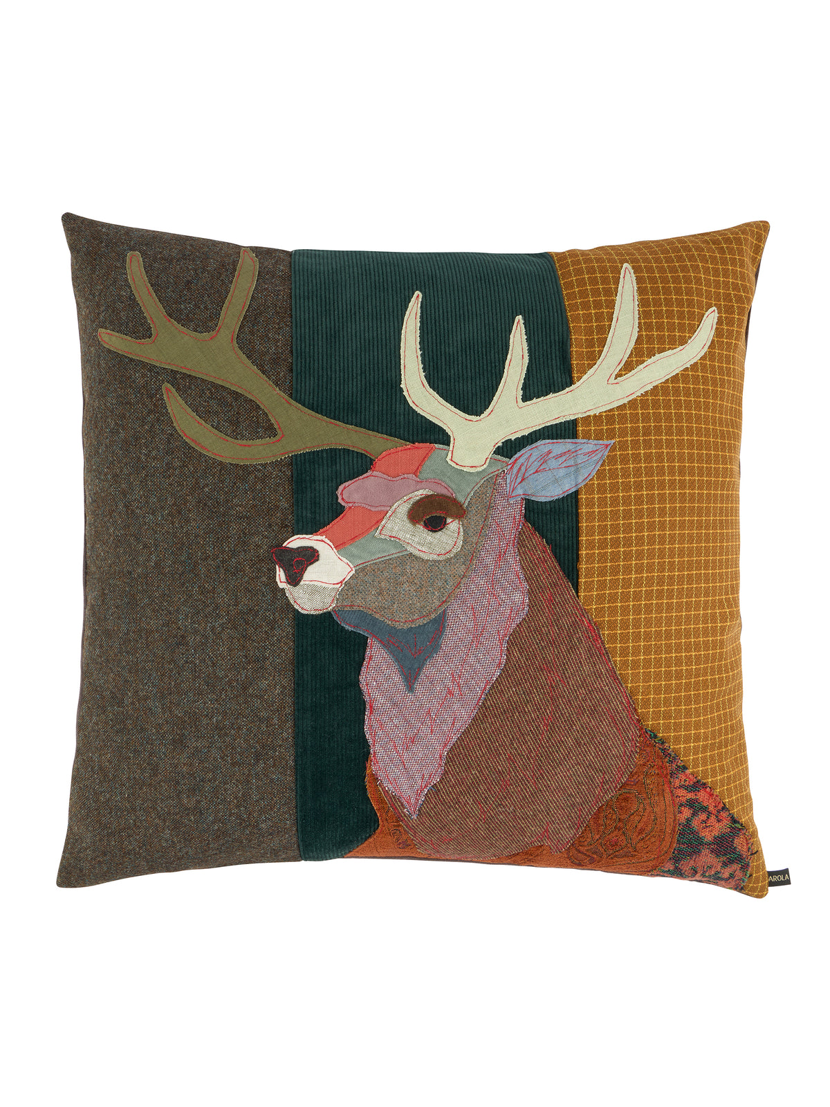 Carola van Dyke Red Stag Pillow Weston Table