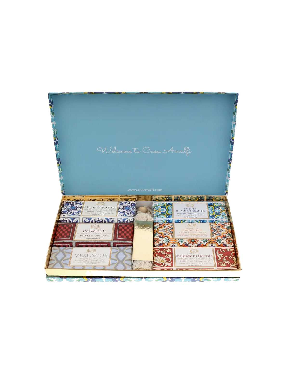 Casa Amalfi Sailing Il Mediterraneo Body Soap Set Weston Table