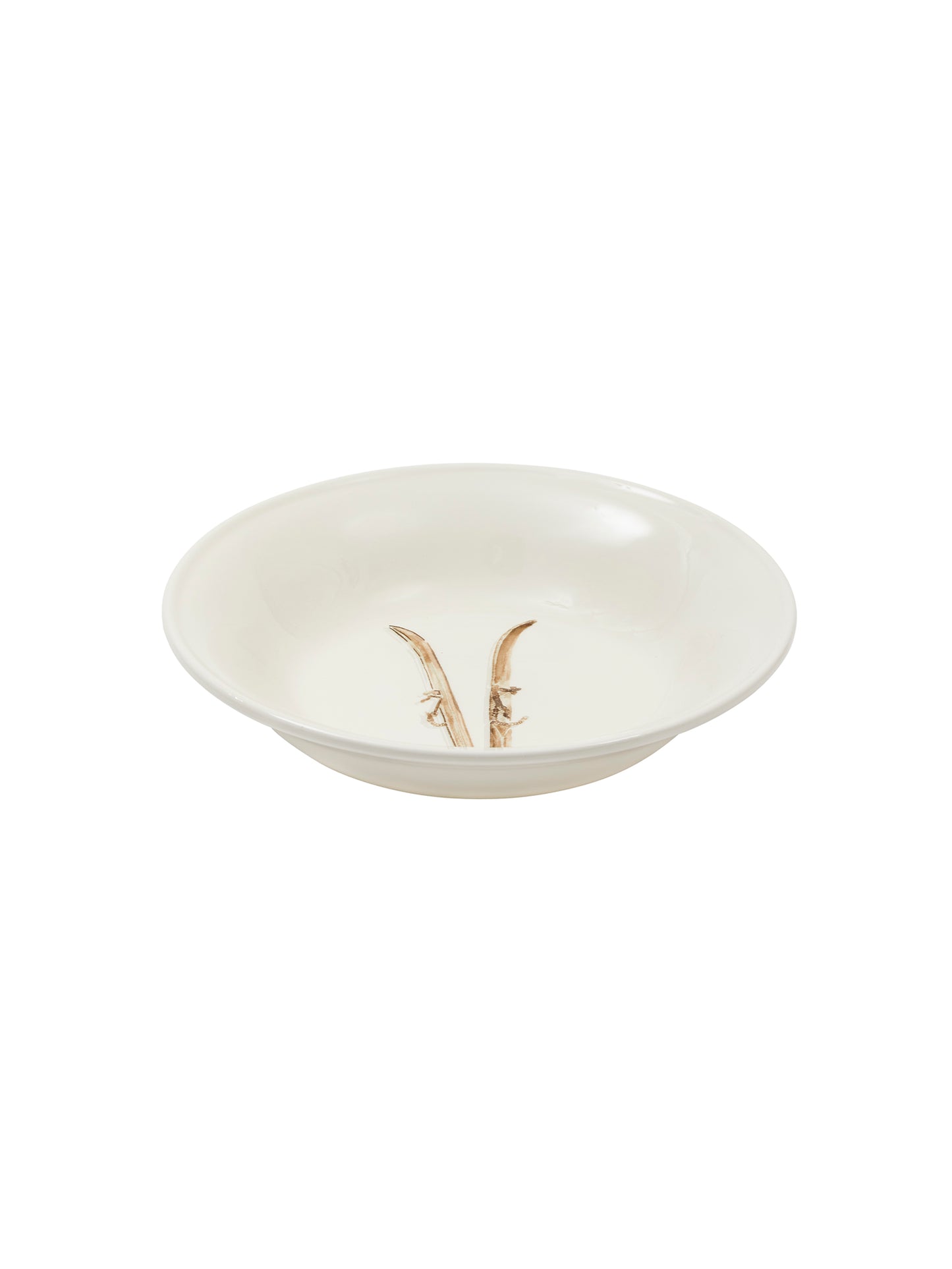 Chehoma Acentielle Ski Pasta and Soup Plate Skis Weston Table