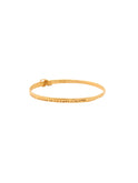 Chocolate & Steel Three Ring Bangles Loved the Stars Gold Small Weston Table