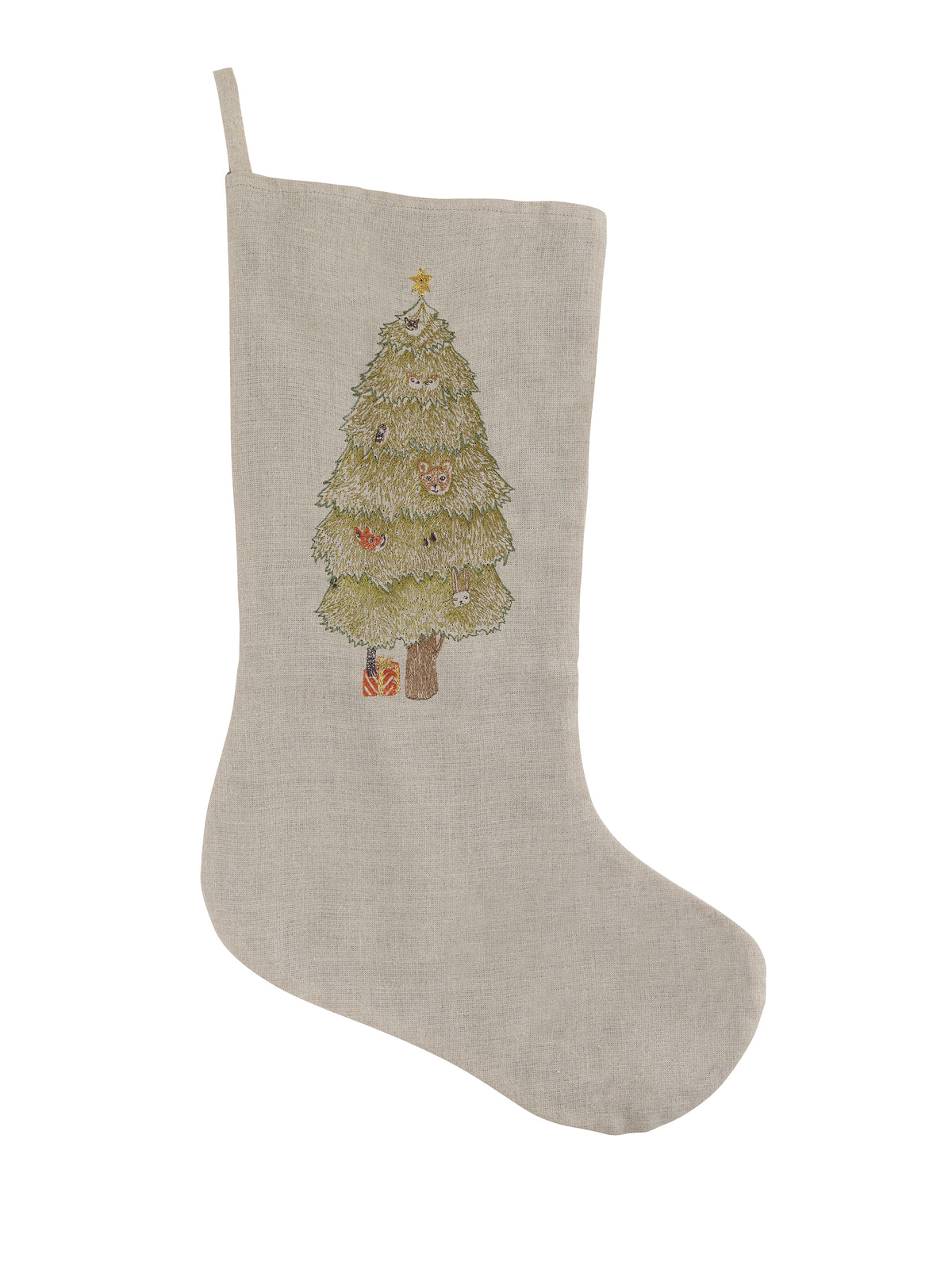 Coral & Tusk Large Christmas Tree Stocking Weston Table