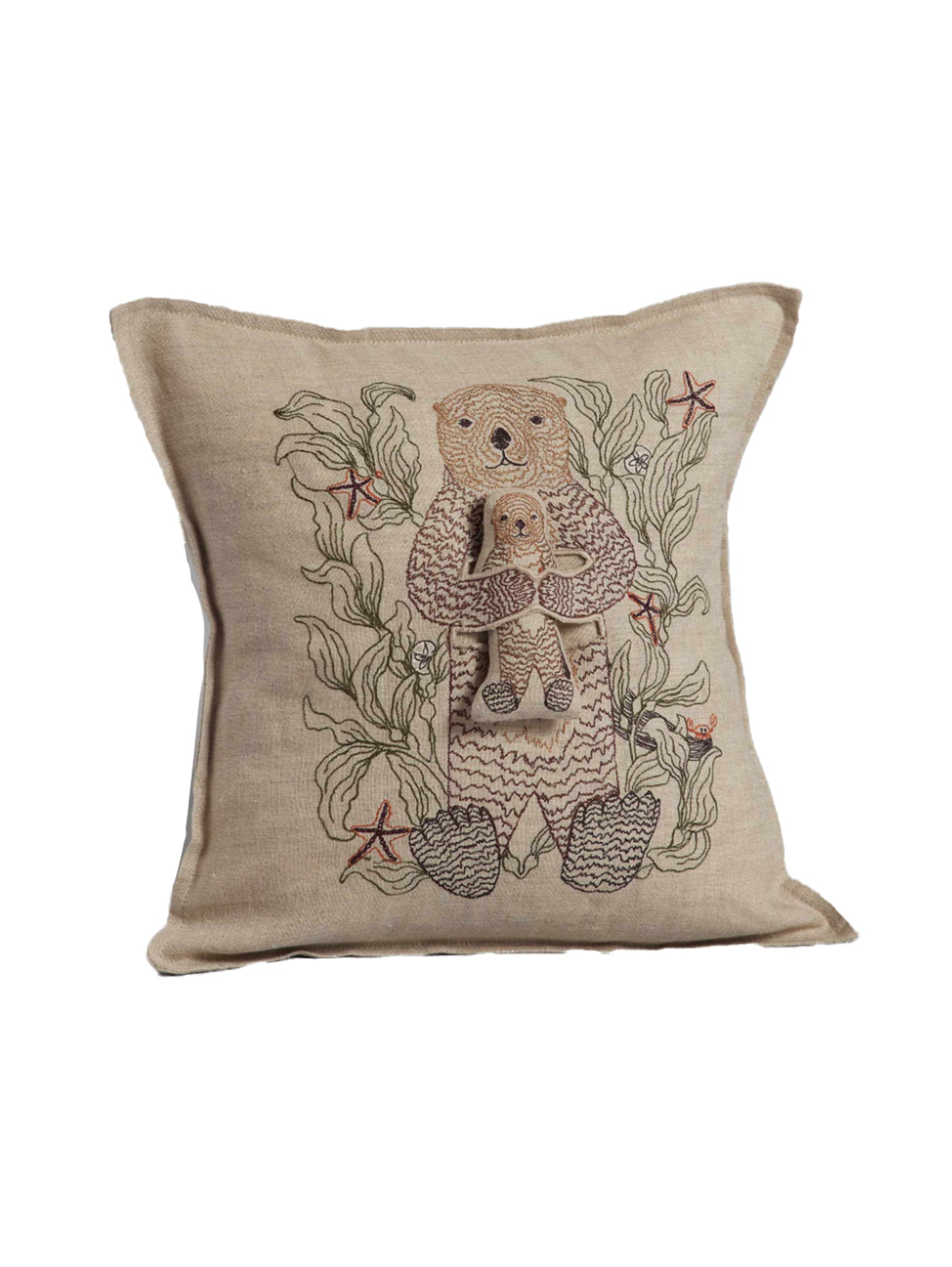 Coral & Tusk Otter Mama Pocket Pillow