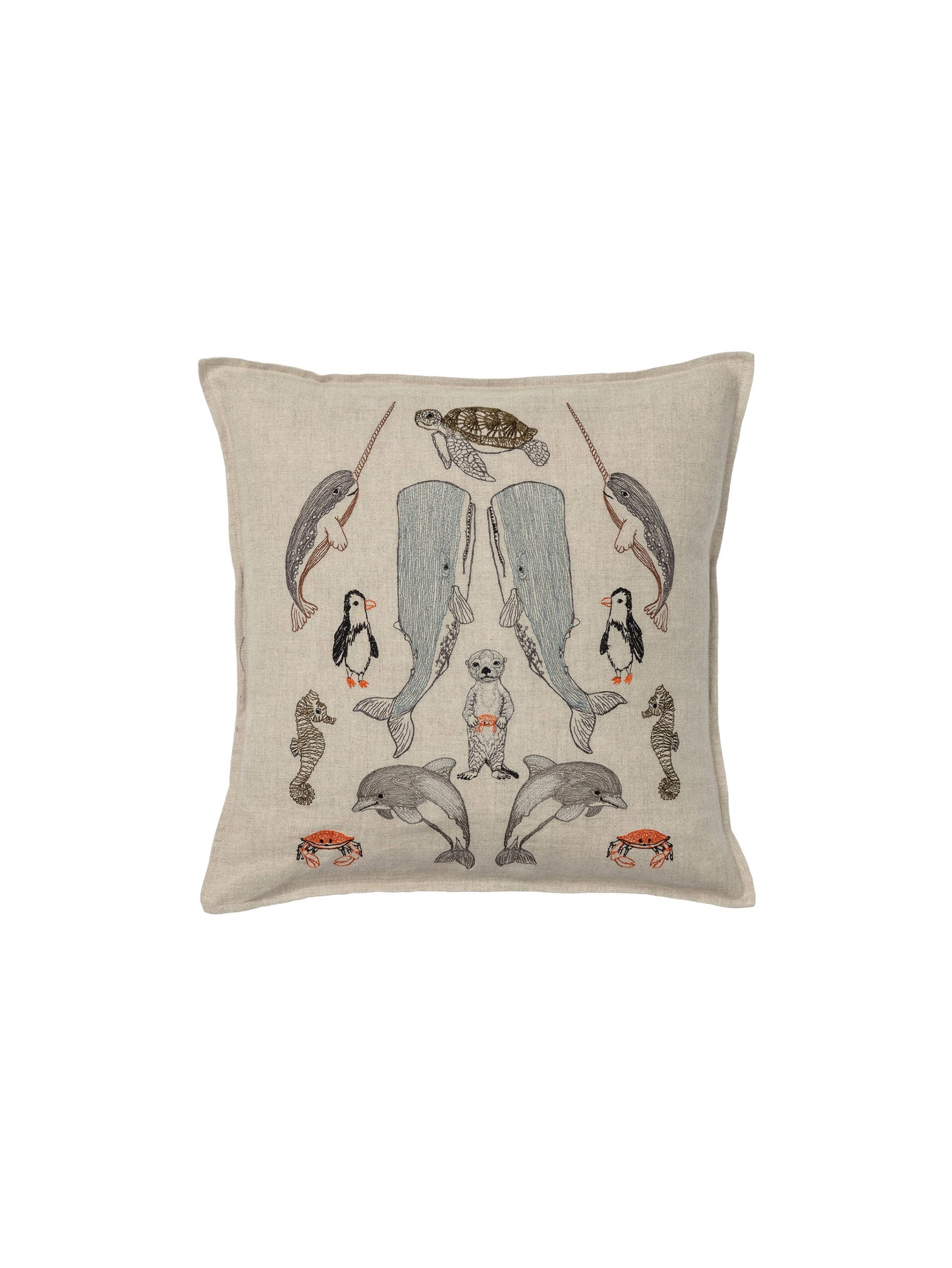 Coral & Tusk Sea Friends Pillow Weston Table