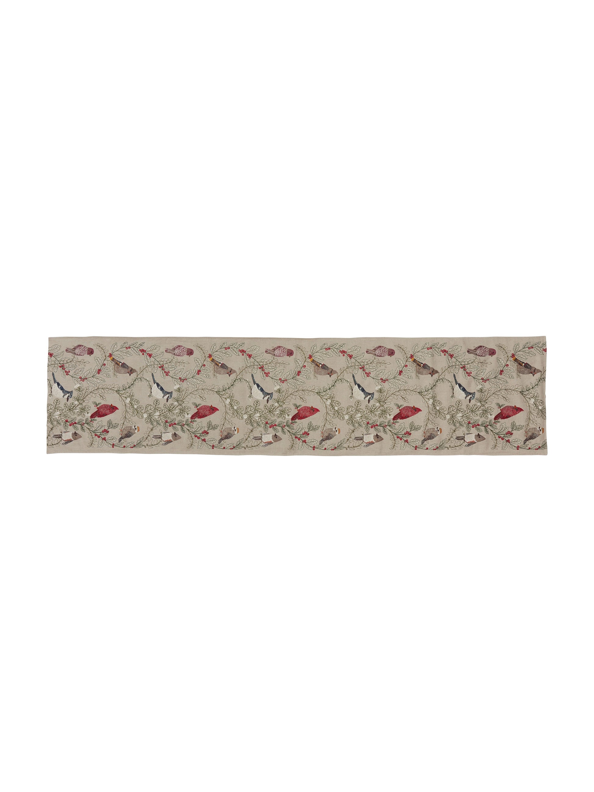 Coral & Tusk Winter Birds Table Runner Weston Table