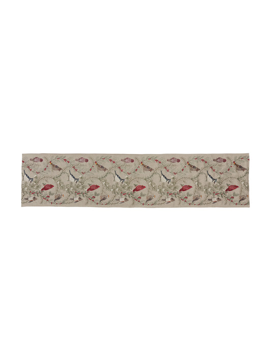 Coral & Tusk Winter Birds Table Runner Weston Table